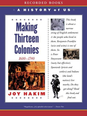 cover image of Making Thirteen Colonies
